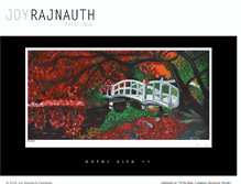 Tablet Screenshot of joyrajnauthpaintings.com